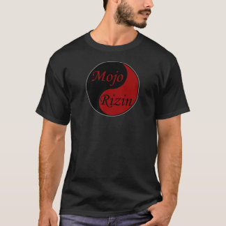 T-shirts Preto de Mojo Rizin - grande parte dianteira do