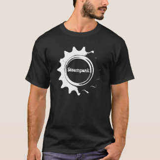 T-shirts Preto de Steampunk