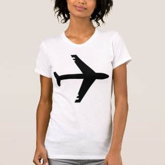 T-shirts Preto do avião