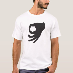 T-shirts Preto do jogo do círculo