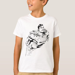 T-shirts Preto e Branco Superman 1