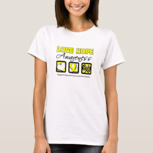 T-shirts Prevenção do suicídio da consciência da espera