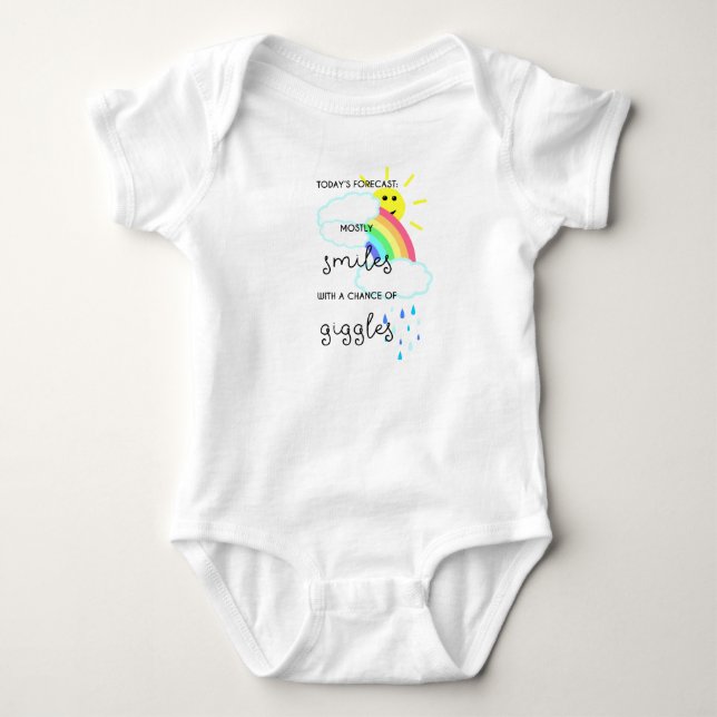 T-shirts Previsão feliz (Frente)