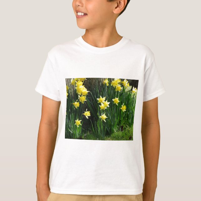 T-shirts Primavera Daffodils (Frente)