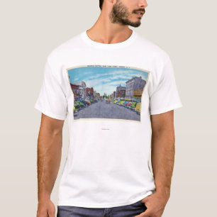 T-shirts Primeira cena ocidental da seção do negócio da 