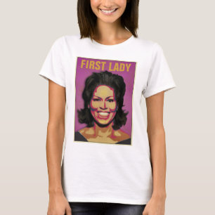 T-shirts Primeira senhora Michelle Obama - customizável