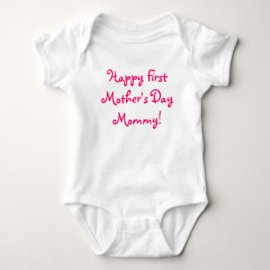T-shirts Primeiras mamães felizes do dia das mães!