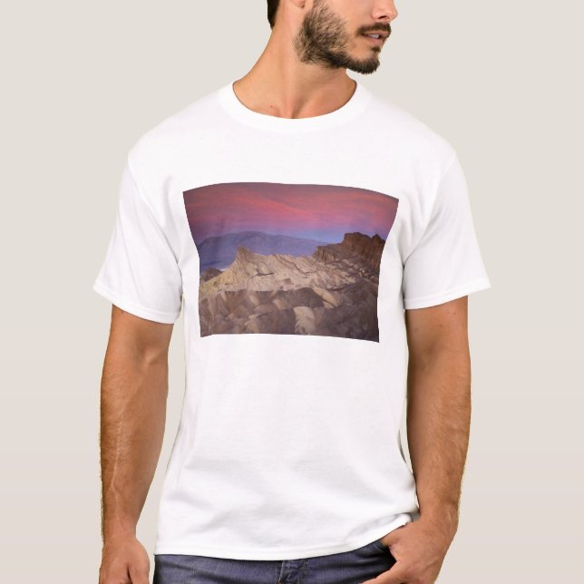 T-shirts Primeiras manhãs, luz sobre o Zabriskie Point e 2 (Frente)