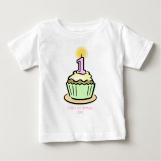 T-shirts Primeiro aniversario - cupcake