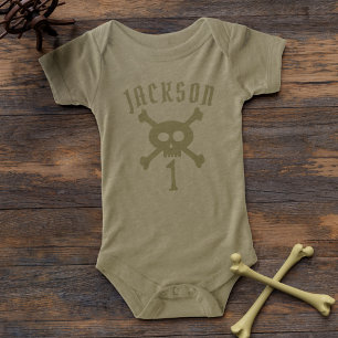 T-shirts Primeiro Aniversário, Cute Pirate Boy Bebezinho