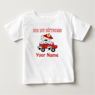 T-shirts Primeiro Aniversário do Caminhão de Fogo