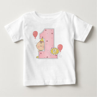 T-shirts primeiro aniversario Girl