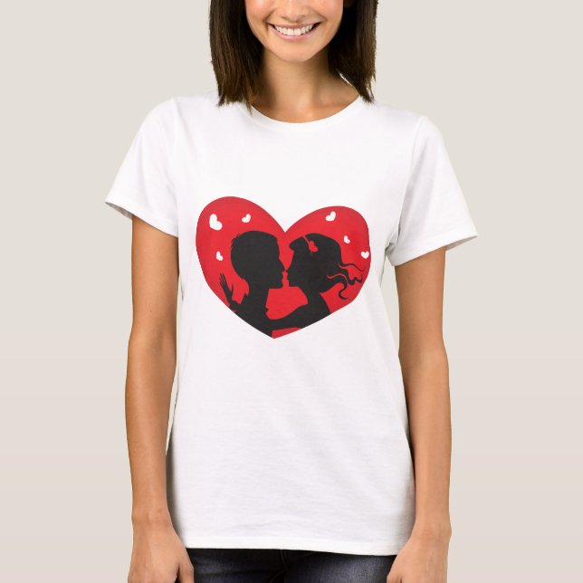 T-shirts Primeiro Beijo (Frente)