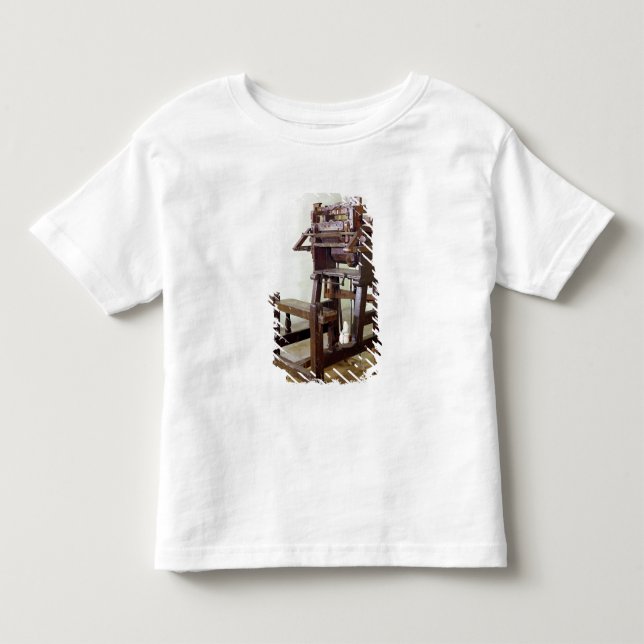 T-shirts Primeiro espaço para meias de tecelagem, 1750 (Frente)
