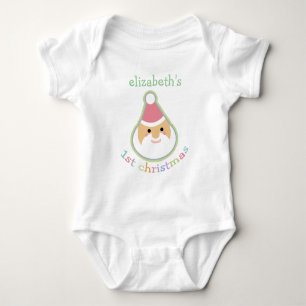 T-shirts Primeiro Natal do Bebê Personalizado