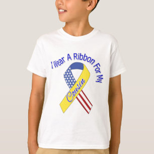 T-shirts Primo - eu visto um patriótico militar da fita