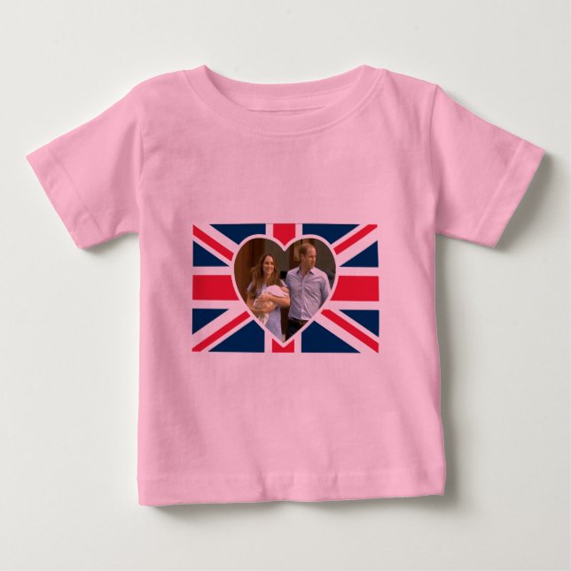 T-shirts Prince George - William & Kate (Frente)