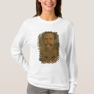 T-shirts Prince Otto Von Bismarck no uniforme do diplomata