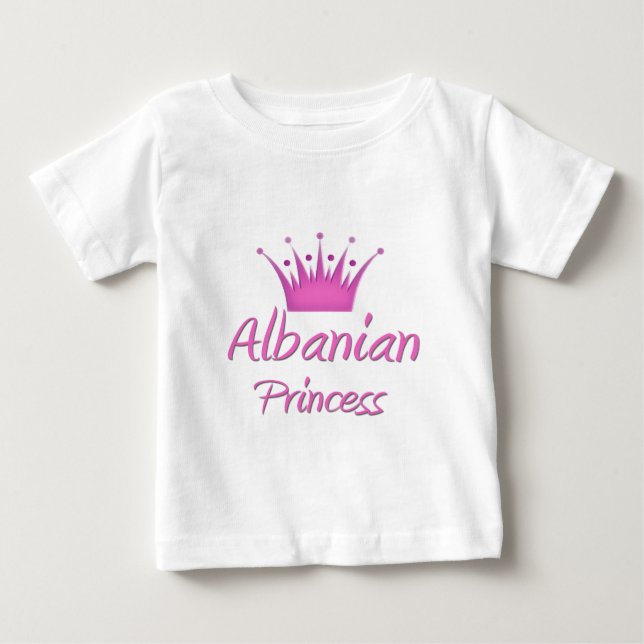 T-shirts Princesa albanesa (Frente)