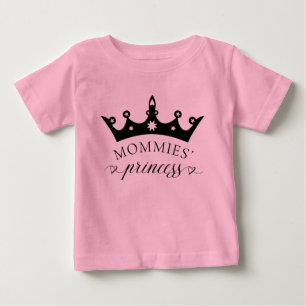 T-shirts Princesa Bebê Tutu Pais Lésbicos da Mamãe