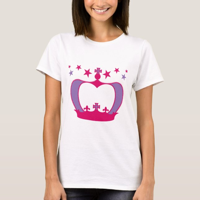 T-shirts Princesa Coroa (Frente)
