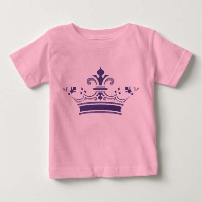 T-shirts Princesa coroada (Frente)
