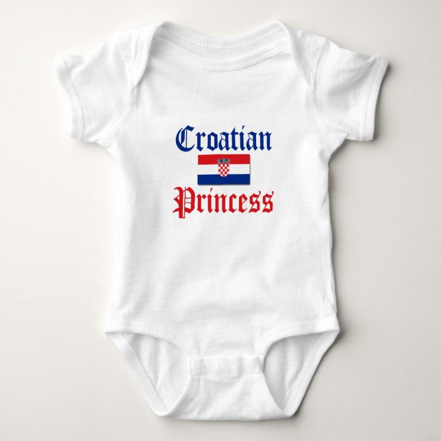 T-shirts Princesa croata 1 (Frente)