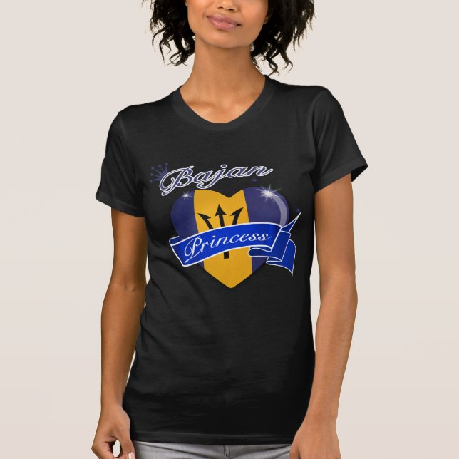 T-shirts Princesa de Bajan (Frente)
