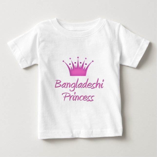 T-shirts Princesa de Bangladesh (Frente)