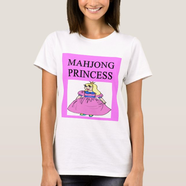 T-shirts Princesa de MAHJONG (Frente)