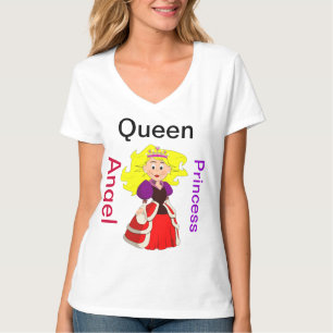 T-shirts Princesa do anjo da rainha