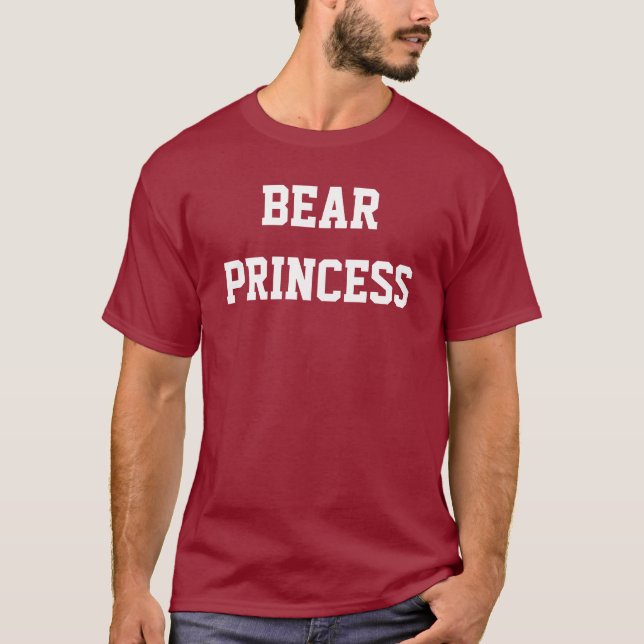 T-shirts Princesa do urso (Frente)