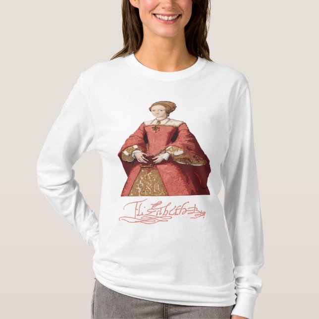 T-shirts Princesa Elizabeth mim (Frente)