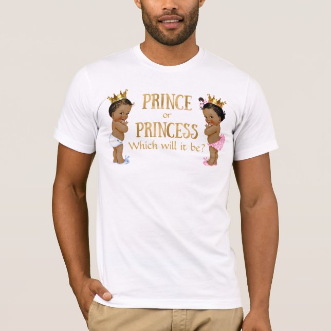 T-shirts Princesa Étnica Princesa Revolução de Gênero (Frente)
