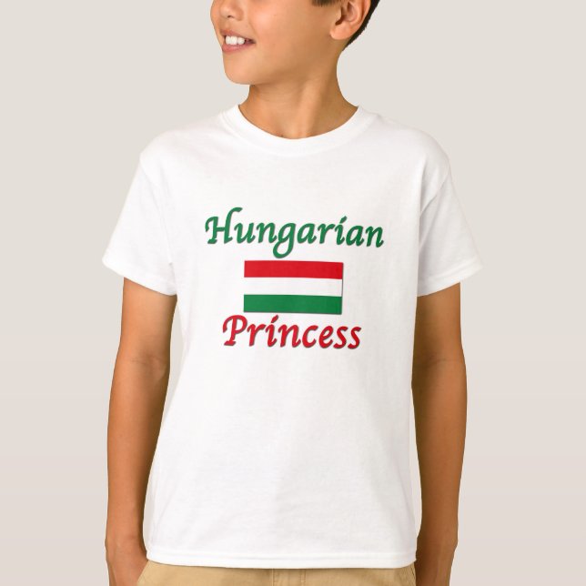 T-shirts Princesa húngara (Frente)