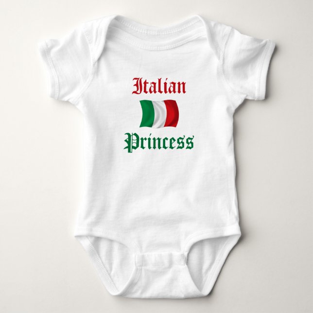 T-shirts Princesa italiana (Frente)