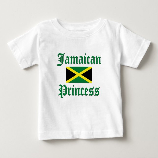 T-shirts Princesa jamaicana (Frente)