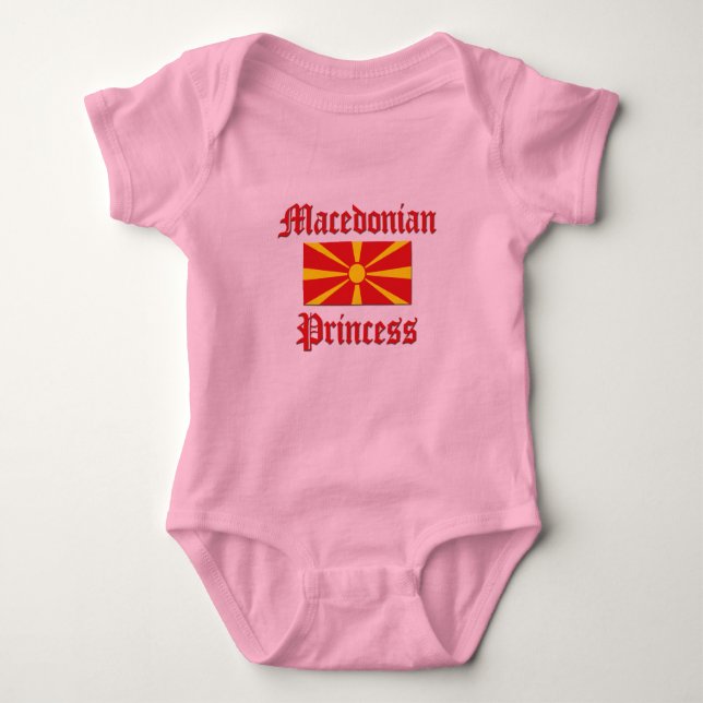 T-shirts Princesa macedônia (Frente)
