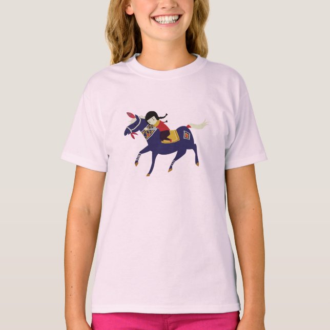T-shirts Princesa Mongol (Frente)