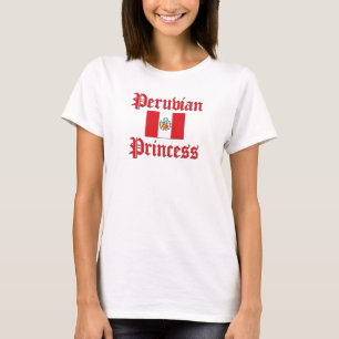 T-shirts Princesa peruana