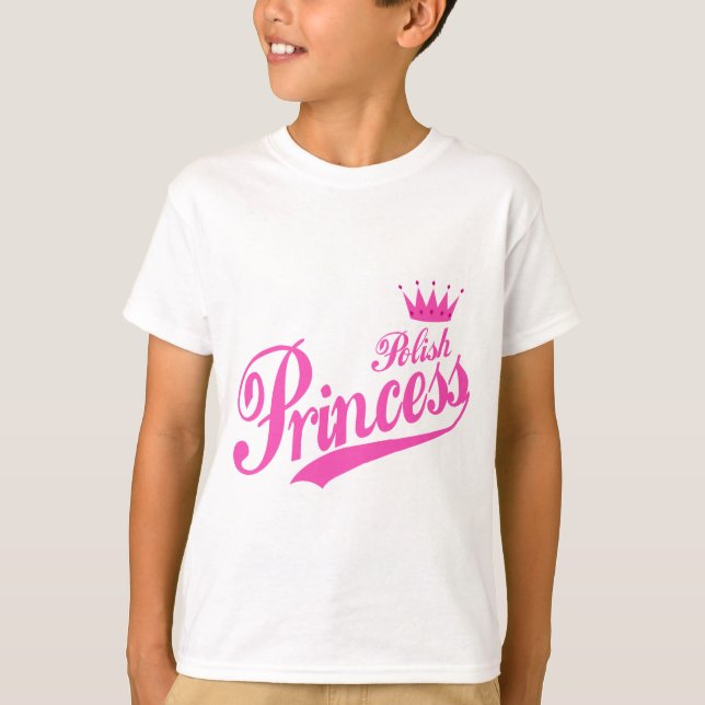 T-shirts Princesa polonesa (Frente)