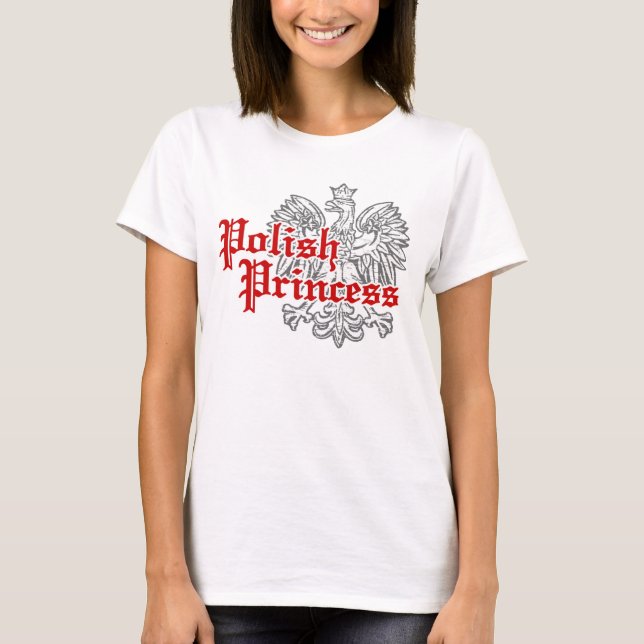 T-shirts Princesa Polonesa (Frente)