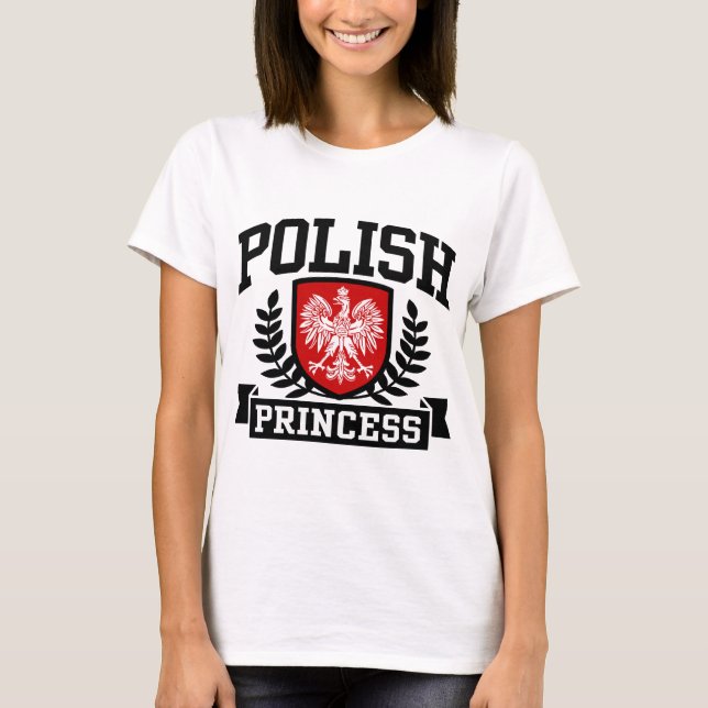 T-shirts Princesa Polonesa (Frente)