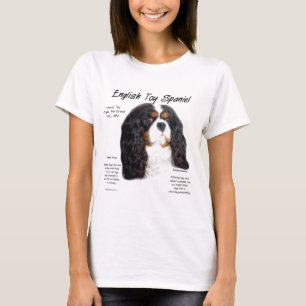 T-shirts Príncipe Charles English Toy Spaniel História