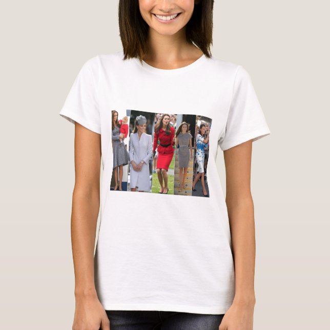 T-shirts Príncipe George de Kate Middleton (Frente)