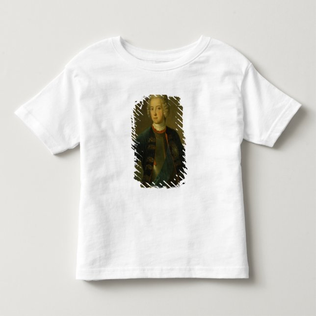 T-shirts Príncipe Herdeiro Frederick II, 1728 (Frente)