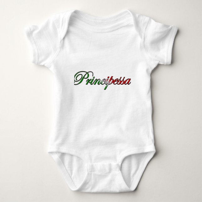 T-shirts Principessa (Princesa Italiana) (Frente)