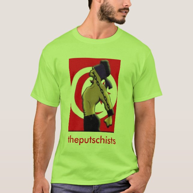 T-shirts prisioneiros, theputschists (Frente)