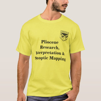 T-shirts prisma, pesquisa Pliocene, interpretação & Syno…