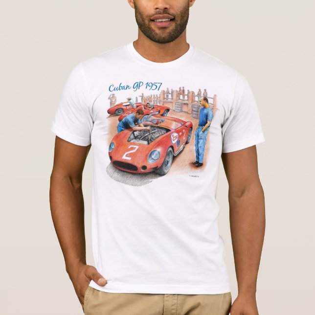T-shirts Prix grande cubano 1957 (Frente)